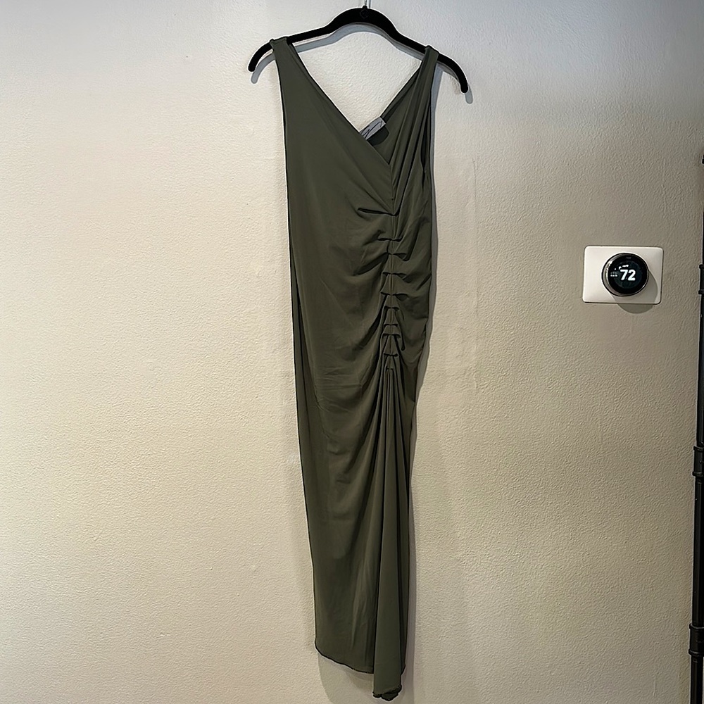 Genny Moda S.p.a | High Fashion Italian Designer | Slinky Ruched Dress